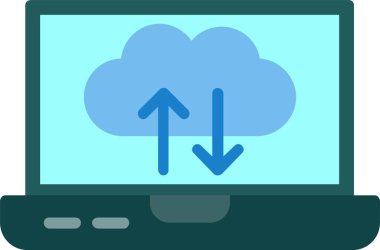 Cloud Computing Vector Icon Design