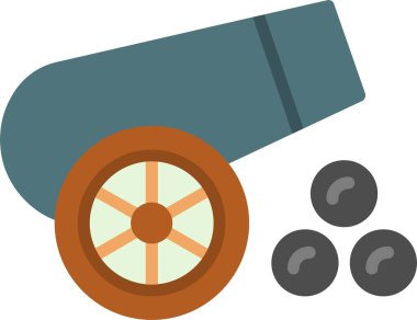 Cannon Vector Icon Design