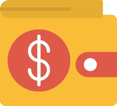 Wallet Vector Icon Design