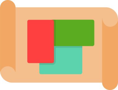 Blue Print Vector Icon Design