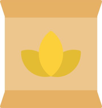 Seed Bag Vector Icon Design