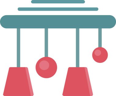 Chandelier Vector Icon Design