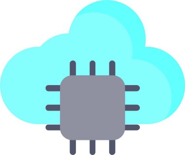 Cloud Computing Vector Icon Design