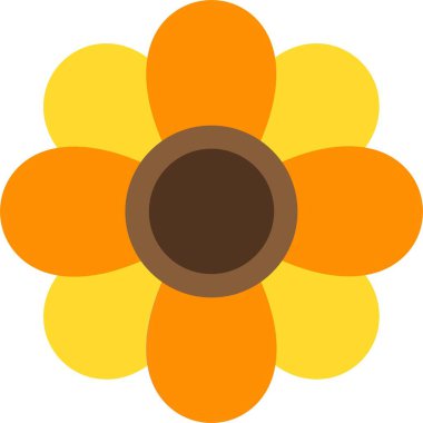 çiçek vektör simge tasarım