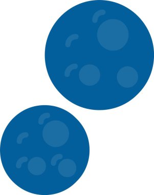 Gezegenler Vektör Simgesi Tasarımı