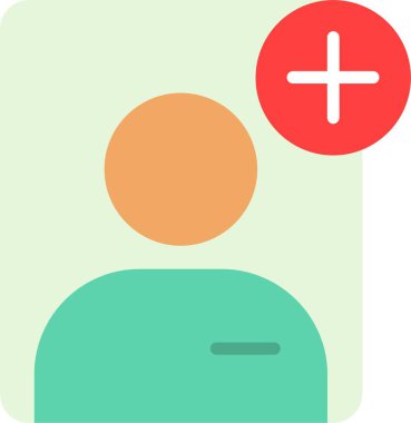 User Add Vector Icon Design