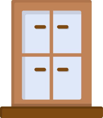 Window Vector Icon Design