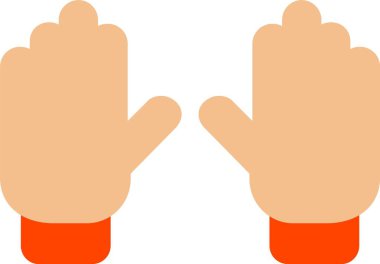 Eldiven Vektörü Simgesi Tasarımı