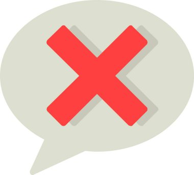 Rejection Vector Icon Design
