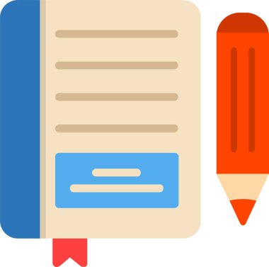 Notebook Vector Icon Design