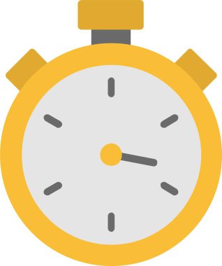 Stopwatch Vector Icon Design