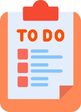 To Do List Vector Icon Design