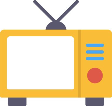 Television Vector Icon Design