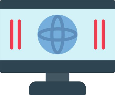 Tarama Vektörü Simgesi Tasarımı