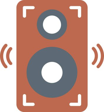 Hoparlör vektör simgesi tasarım