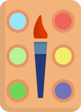 Watercolour Vector Icon Design