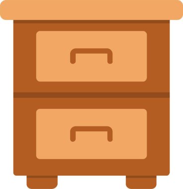 Filing Cabinet Vector Icon Design