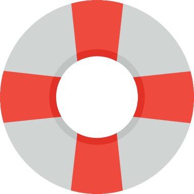 Lifesaver Vector Icon Design