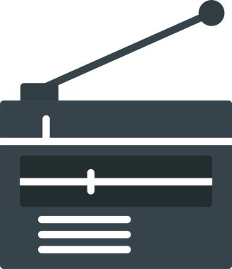 Radio Vector Icon Design