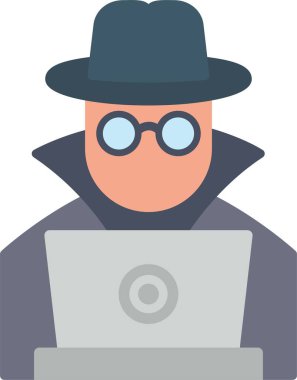 Hacker Vector Icon Design