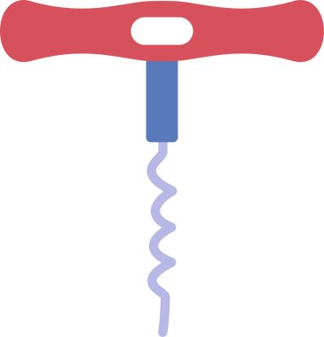 Tirbüşon Vektör Simgesi Tasarımı