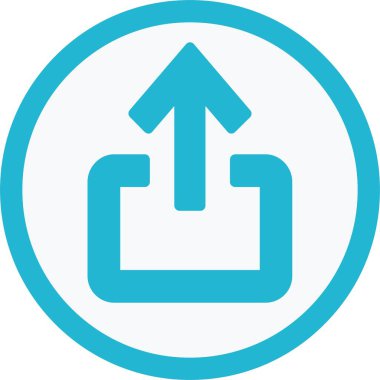 Ok Vektörü Simgesi Tasarımı Yükle