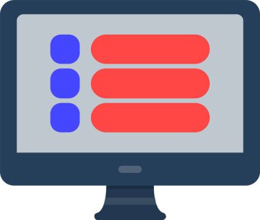 List Vector Icon Design