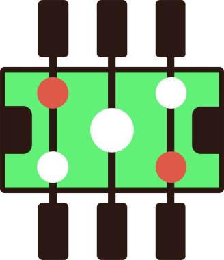 Foosball Vector Icon Design