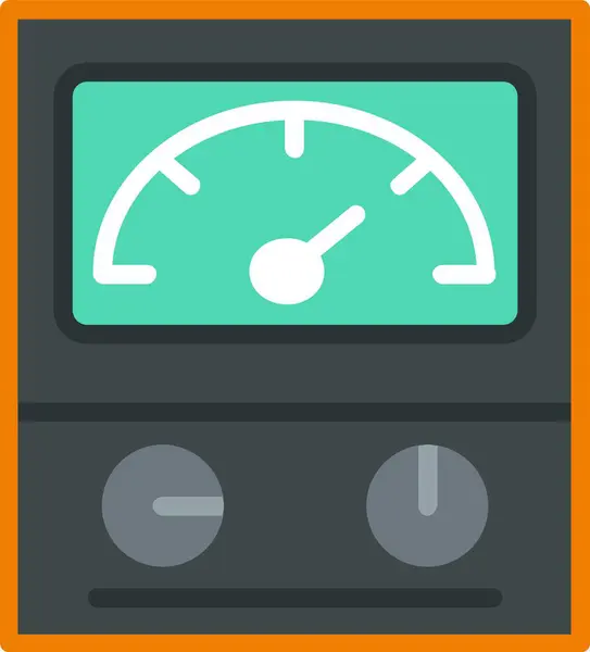 Stock vector Ammeter Vector Icon Design