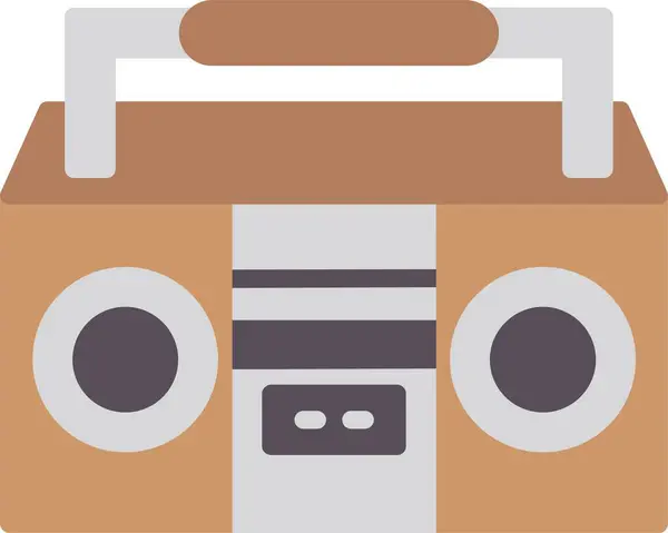 stock vector Boombox Vector Icon Design