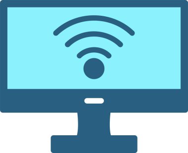 Monitor Vector Icon Design