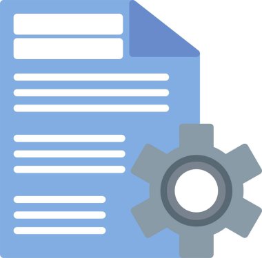 Content Management Vector Icon Design