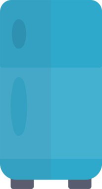 Buzdolabı Vektörü Simgesi Tasarımı