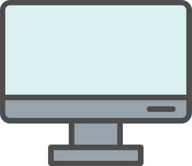 Monitor Vector Icon Design