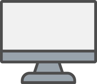 Monitor Vector Icon Design