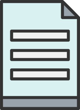 Menu Vector Icon Design