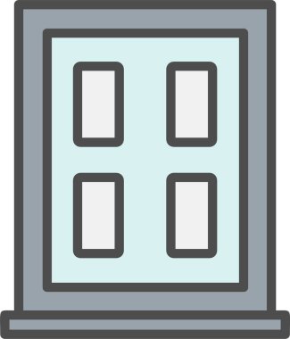 Window Vector Icon Design