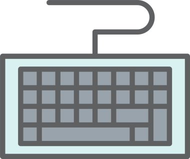 Keyboard Vector Icon Design