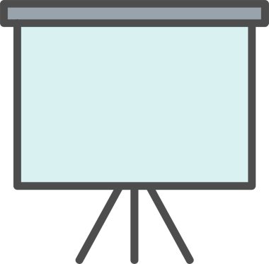 Whiteboard Vector Icon Design