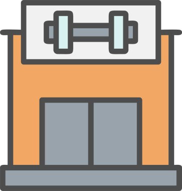 Gym Vector Icon Design