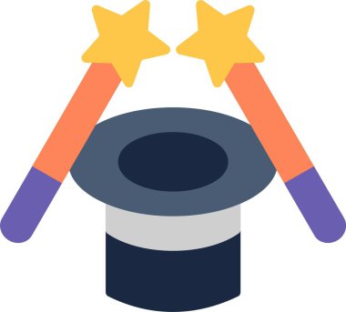Magic Trick Vector Icon Design