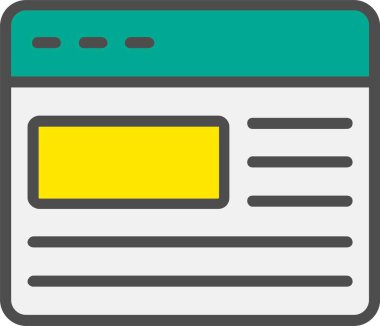 Browser Vector Icon Design