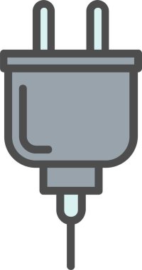 Power Plug Vector Icon Design