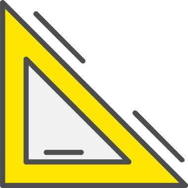 Triangular Scale Vector Icon Design