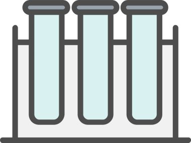 Test Tube Vector Icon Design