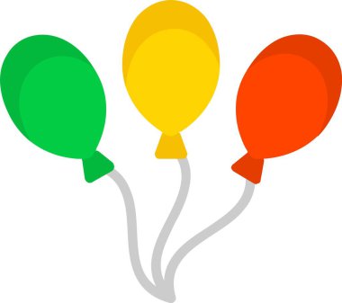 Ballons Vector Icon Design