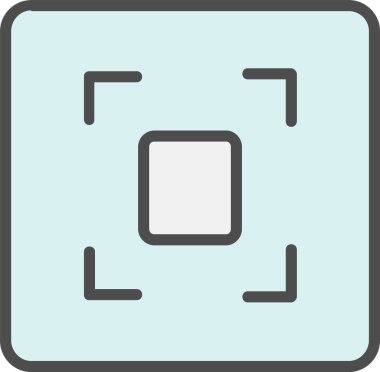 Focus Vector Icon Design