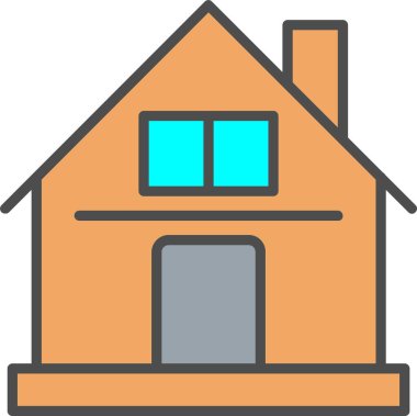 Cottage Vector Icon Design