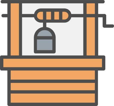 Well Vector Icon Design