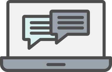Chat Vector Icon Design